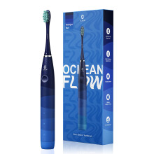 Oclean Flow, Sonic Electric Toothbrush, 5 Modes with Whitening, 180 Days Battery Life, 2 Min Timer & 30s Reminder, IPX7 – Blue