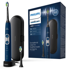 Sonická elektrická zubná kefka Philips Sonicare Hx6871/47 so zabudovaným tlakovým senzorom, námornícka modrá, 1 ks, balenie po 1 ks