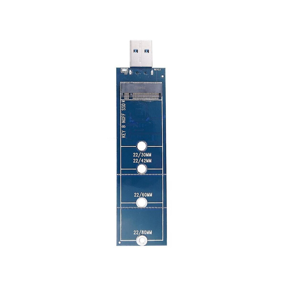 Ssd M2 To Usb Adapter M.2 To Usb Adapter B Key M.2 Sata Protocol Ssd Adapter Ngff To Usb 3.0 Ssd Ca 9033322857619