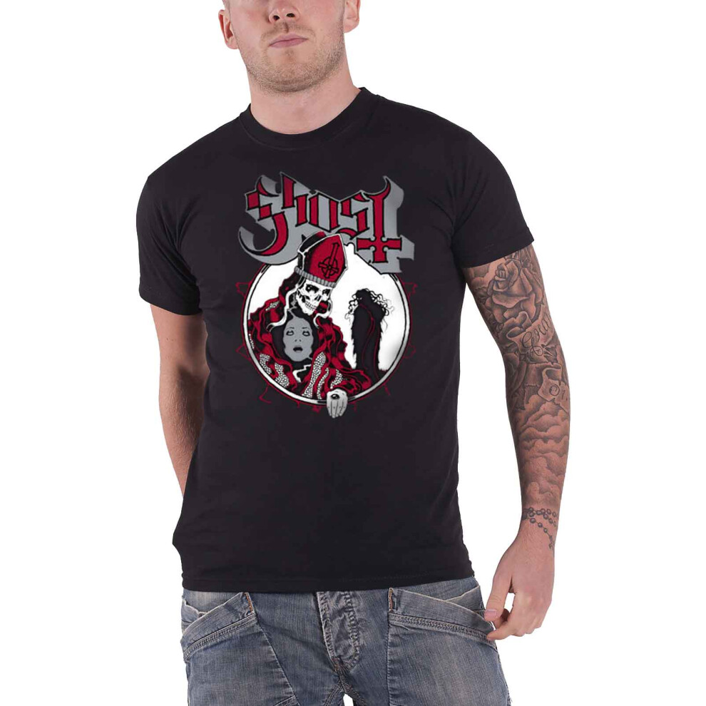(M, Black) Ghost Red Possession T Shirt