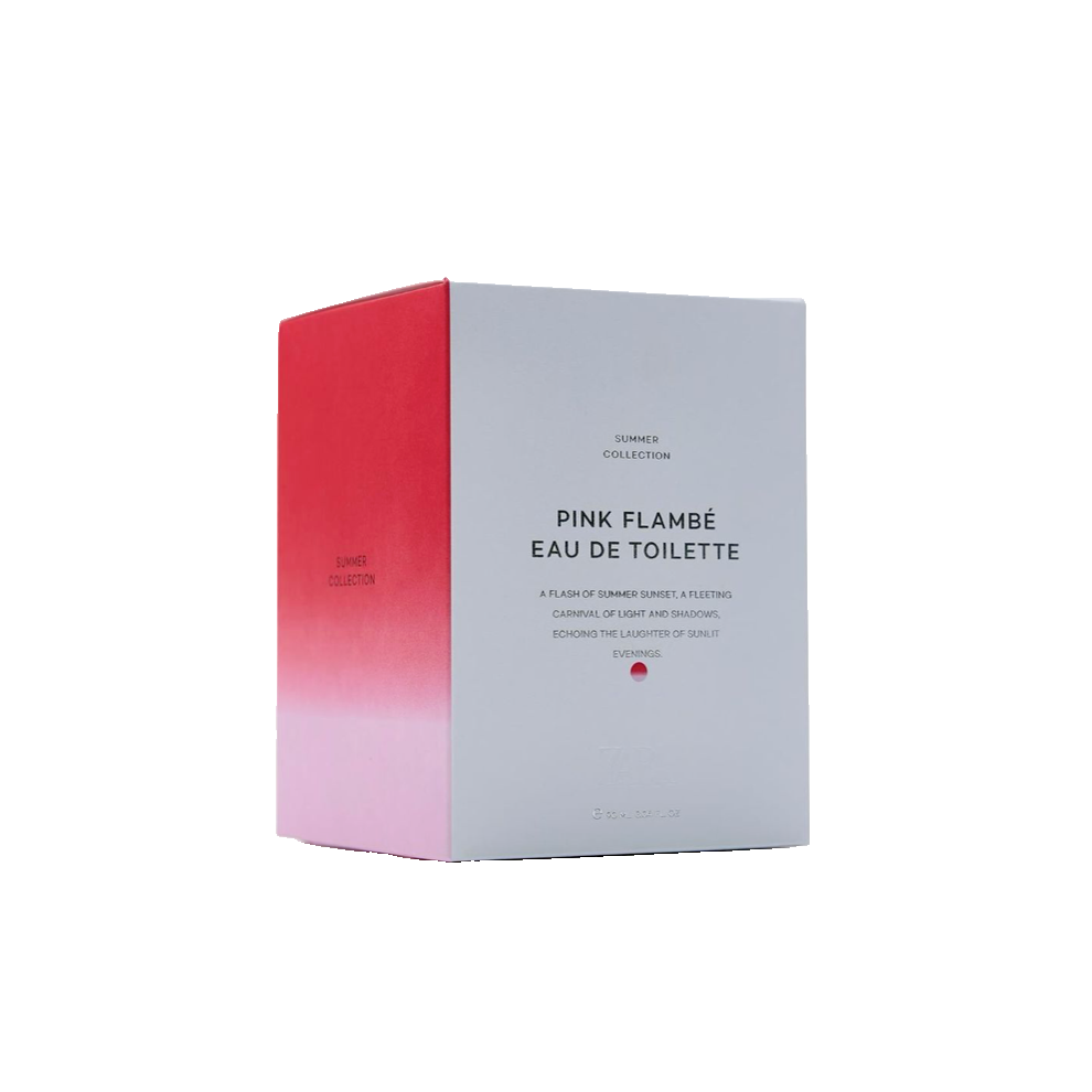 ZARA PINK FLAMBÉ Summer Collection 90ml Eau De Toilette Women