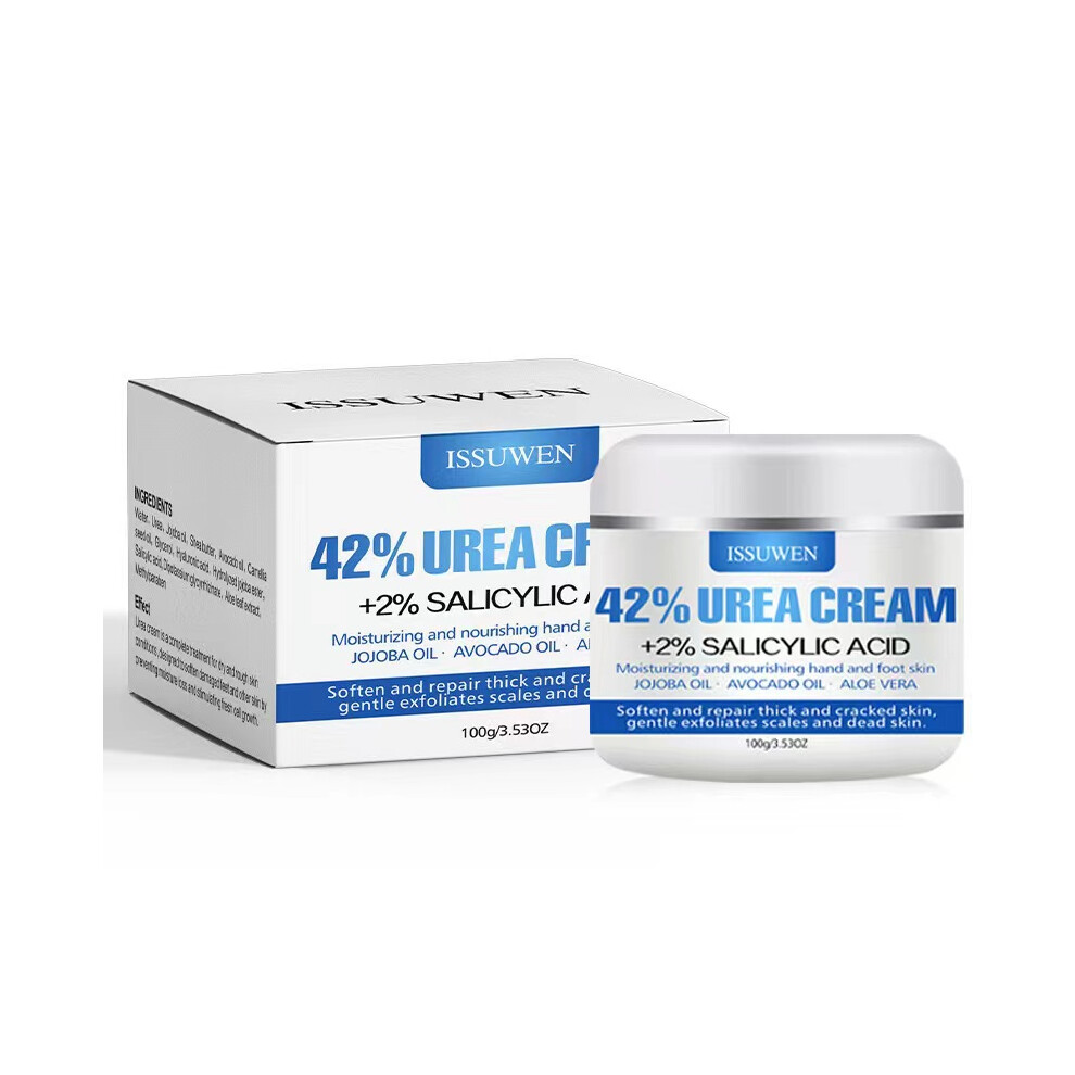 (Urea Foot Cream) 50g 42% Urea Cream 2%Salicylic Acid Foot And Hand Cream, Foot And Moisturizer