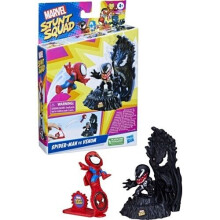 (Spider-Man vs Venom) Marvel Avengers Superhero Stunt Squad Figures