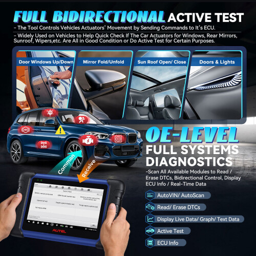 Autel Autel MaxiIM IM508S IMMO Key Programming OBD2 Auto Diagnostic Tool Full System Code Reader Scanner Upgrade IM508 2