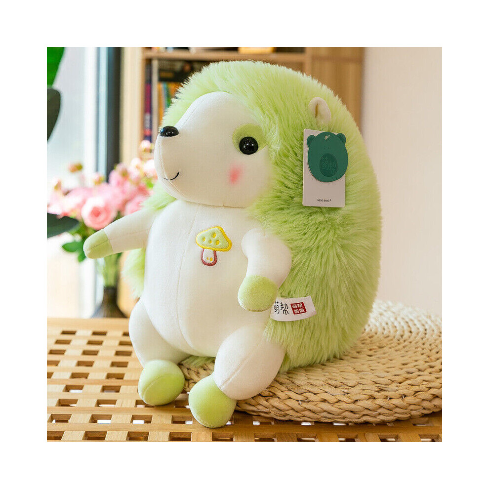 (25cm, Grass Green) Hedgehogs Soft Plush Toy Teddy Stuffed Animal Baby Kids Children Xmas Gift New-image-OPC-PDT5957-NEW
