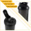 Protein-Shaker-Flasche mit Edelstahl-Mischkugel 6