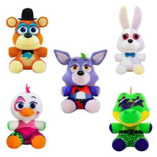 (5PCS/SET) FNAF Five Nights at Freddy's SECURITY BREACH Plush Doll toy Adult Kids Gift