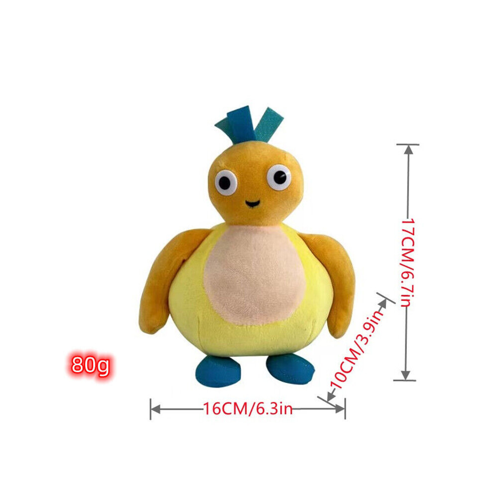 (StyleD) Cartoon Bird Stuffed Toy Twirlwoos Animated Plush Toy For Babies Customizable