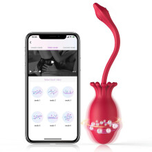 (APP Rotate 22081) APP Control Dildo Egg Vibrator Female Wearable Clit G Spot Panties Vibrator Kegel Vaginal Balls Adults Sex Toy For Women Sexshop