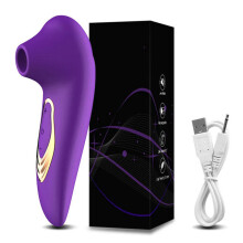 (GM22-PU-BOX) Powerful Clitoris Sucker Nipple Vibrator Female Vagina Sucking Vacuum Stimulator Tidal Masturbator Sex Toys for Women Adults 18