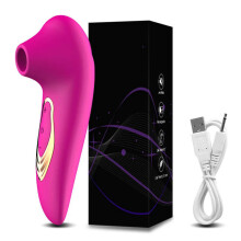 (GM22-RD-BOX) Powerful Clitoris Sucker Nipple Vibrator Female Vagina Sucking Vacuum Stimulator Tidal Masturbator Sex Toys for Women Adults 18
