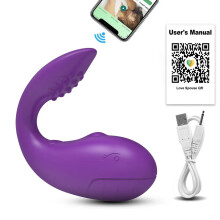 (TD042-APP-PU-JIT) Sex Toys Bluetooth Female Vibrator Egg APP Control G Spot Stimulator Dildo Vibrating Vagina Balls Adult Goods for Women Panties