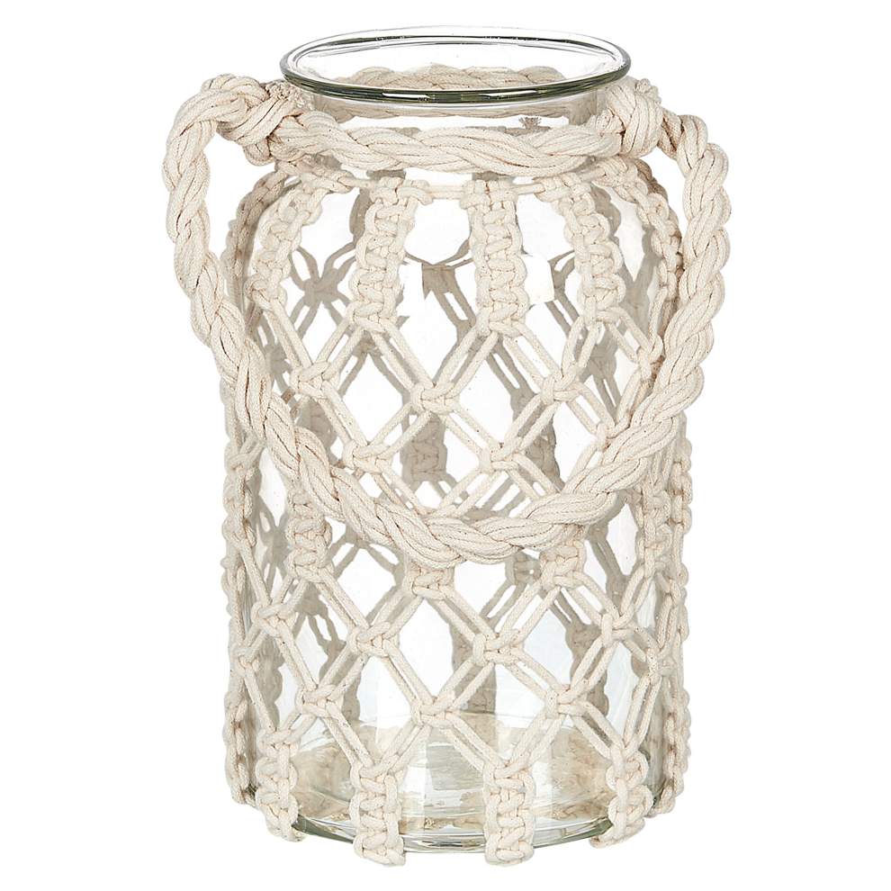 Lantern JALEBI Fabric 28 cm Off-White