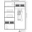 MN Furniture (180 cm ) Modern White High Gloss Sliding Mirror Wardrobe 3