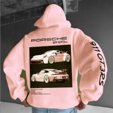 (Pink 1, XXXL) Porsche 911 Hoodie, Car Sweatshirt Hoodie, Unisex Oversize Hoodie Shirt Top
