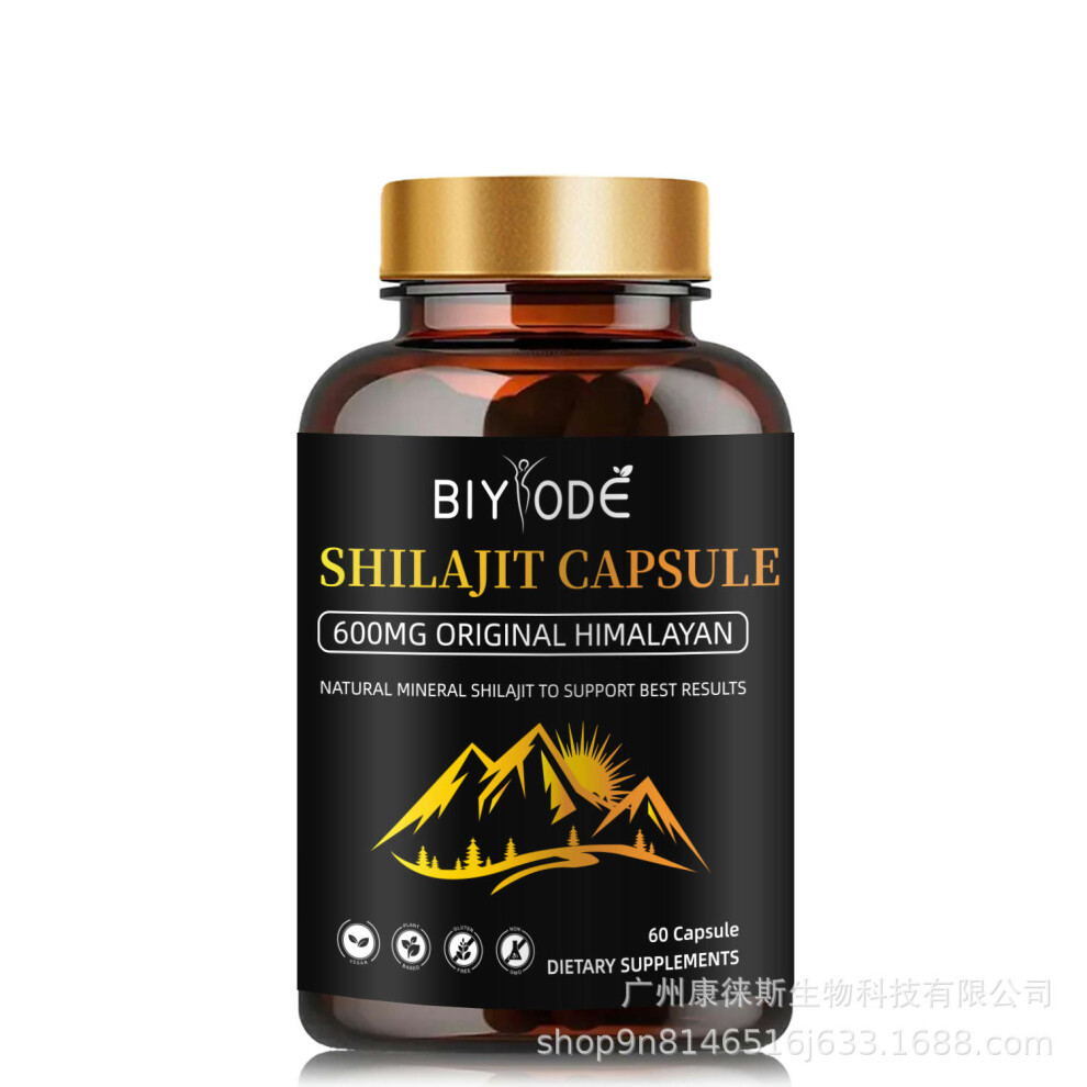 Sherata Capsule Fuliic Acid 85+ Mineral Supplement Pure Himalayan Shilajit Capsule