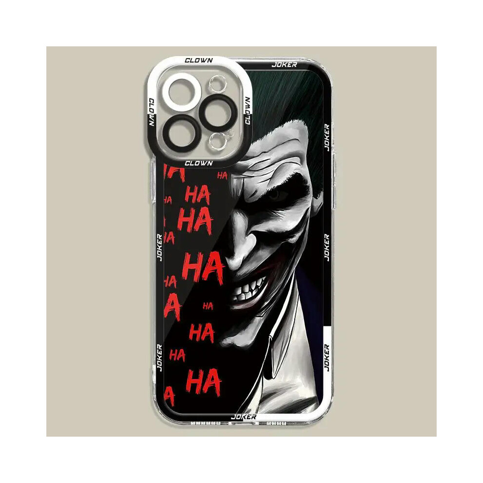 (iPhone 11 Pro, X02) DC Movie J-Joker Phone Case for Apple iPhone 15 Pro Max 13 14 Plus 12 Mini 11 Pro XR 8 SE 7 6S XS MAX Matte Shockproof Cover