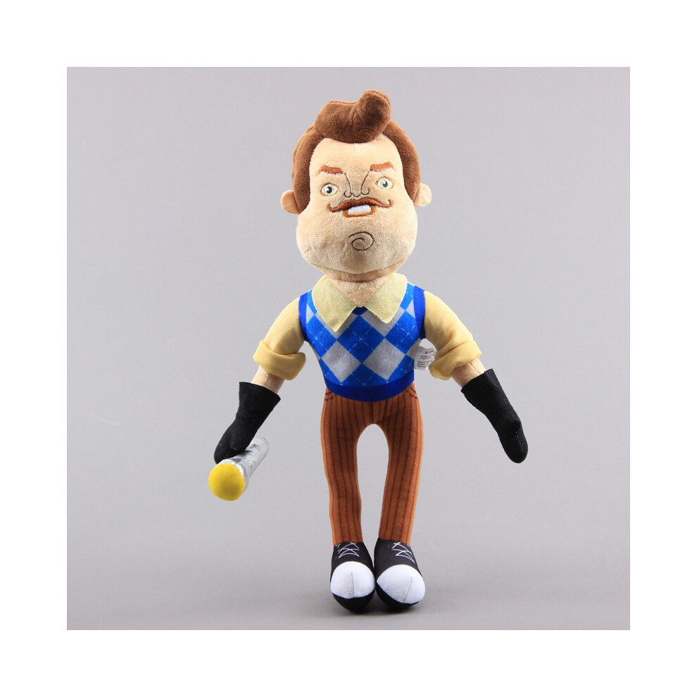 (Takes flashlight-40CM) hello neighbor Kids Plush Toy Stuffed Dolls UK