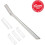 Facial Razor Dermaplaner with 3 spare blades silver 5