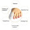 BigToe Cap,10Pcs Breathable Toe Protector Toe Cover Sleeves with Holes 5