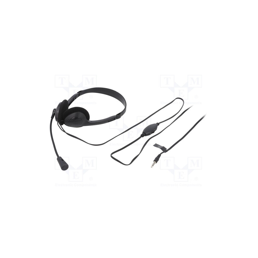 Logilink On-Ear Stereo Headset Hs0055 4052792064155