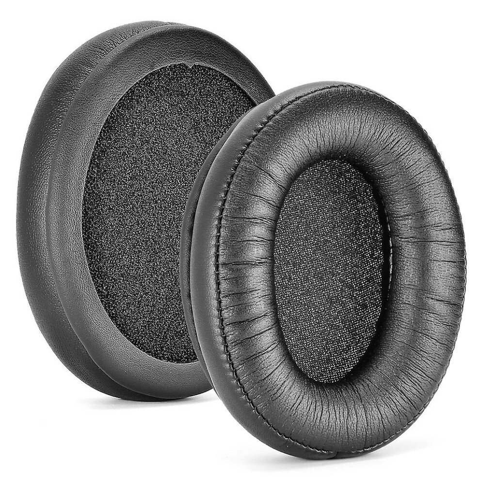 (Black) Leather Ear Cushion Sponge Earpads For Hyperx Alpha / Cloud Ii Headset Earmuffs Black