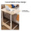 UK Laptop Desk Table Adjustable Portable Notebook 17