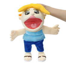 (Ross-40CM) Jeffy Hand puppets Kids Plush Toy Stuffed Dolls UK
