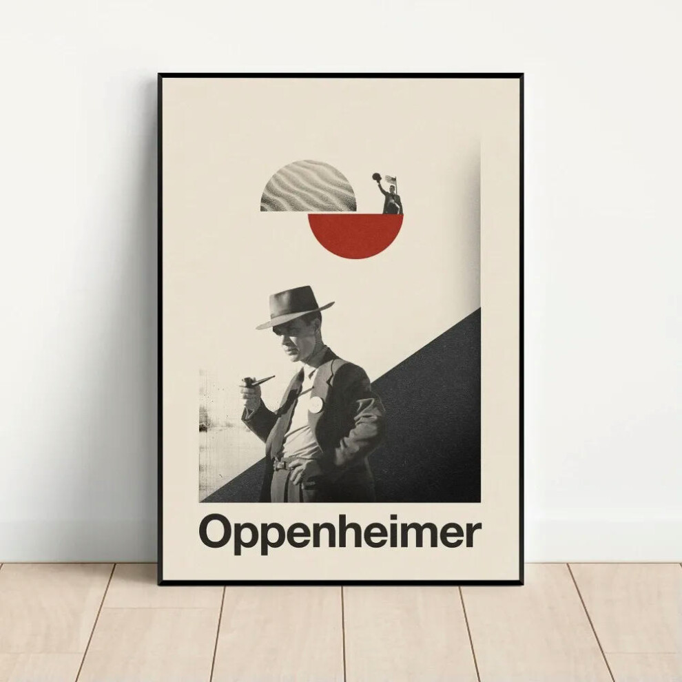 (z9, 30x45cm) 2023 Oppenheimer Poster Kraft Club Bar Paper Vintage Poster Wall Art Painting Bedroom Study Stickers