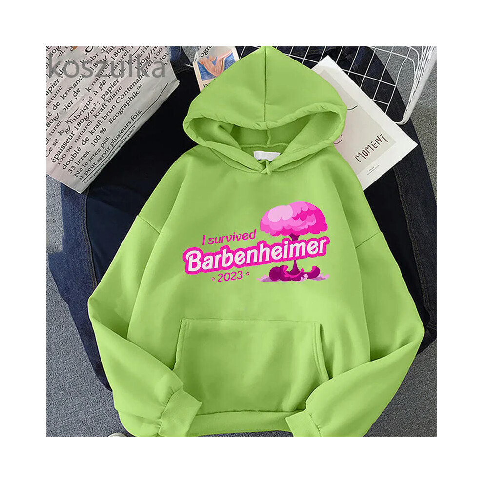 (7558, XXL) 2023 Barbenheimer Oppenheim Hoodie Sweatshirts Harajuku Unisex Fashion Casual Spring Winter Long Sleeve Streetwear Clothes Tops