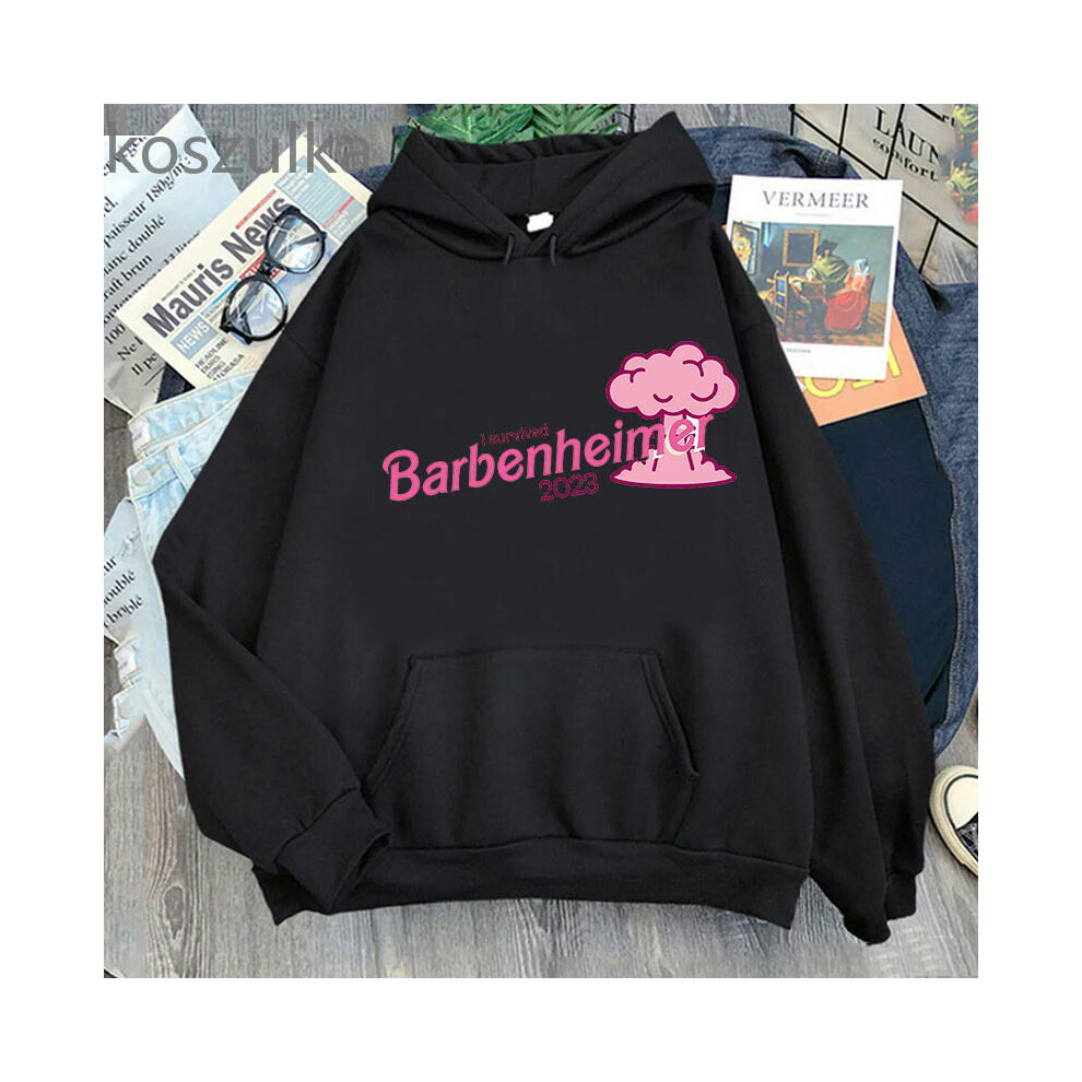 (7556, XL) Barbenheimer Oppenheimer Hoodies Printed novely graphic  men/women Hoodies Sweatshirts unisex Pullovers Long Sleeve Streetwear