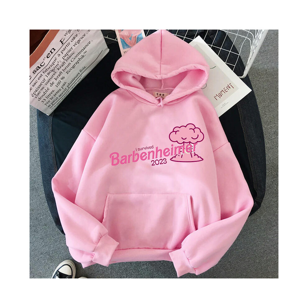 (7556, L) Barbenheimer Oppenheimer Hoodies Printed novely graphic  men/women Hoodies Sweatshirts unisex Pullovers Long Sleeve Streetwear