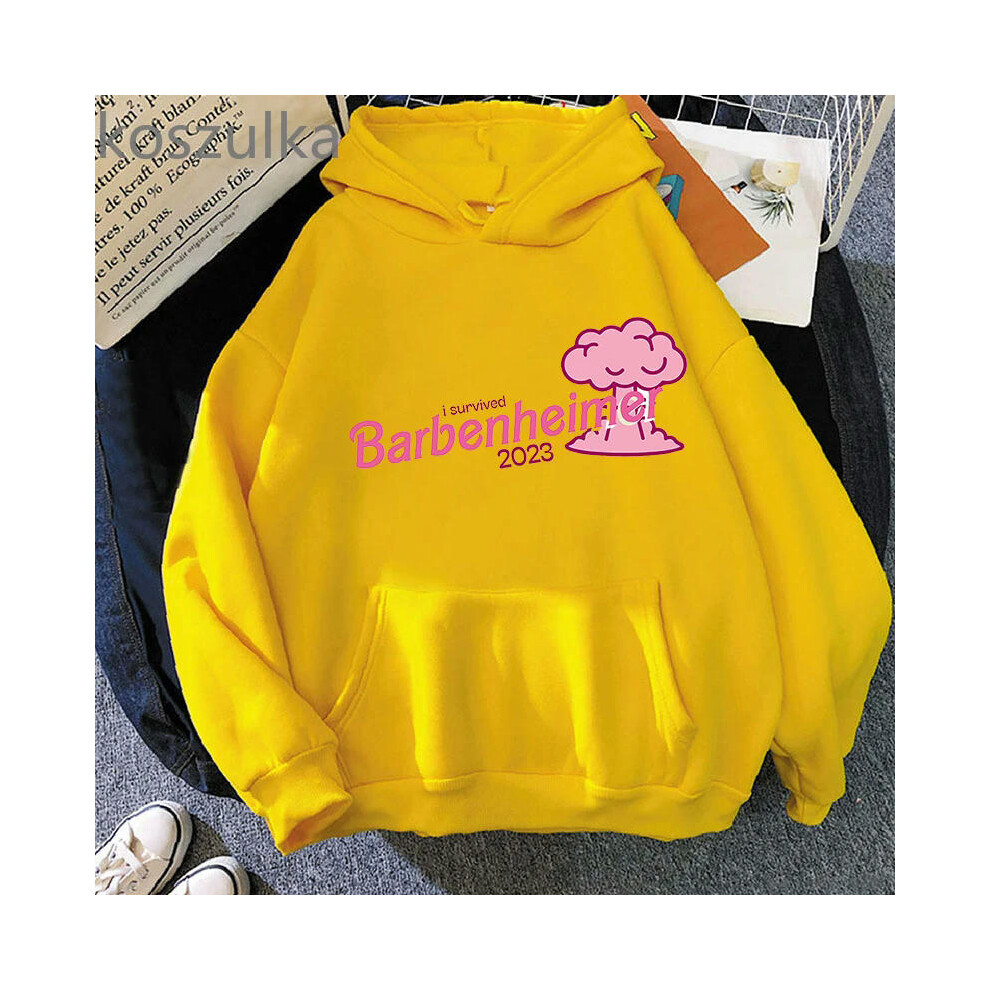 (7556, S) Barbenheimer Oppenheimer Hoodies Printed novely graphic  men/women Hoodies Sweatshirts unisex Pullovers Long Sleeve Streetwear