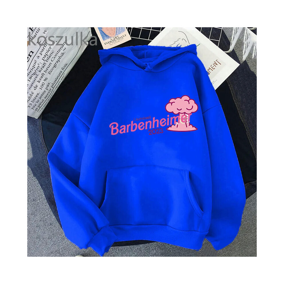 (7556, XL) Barbenheimer Oppenheimer Hoodies Printed novely graphic  men/women Hoodies Sweatshirts unisex Pullovers Long Sleeve Streetwear