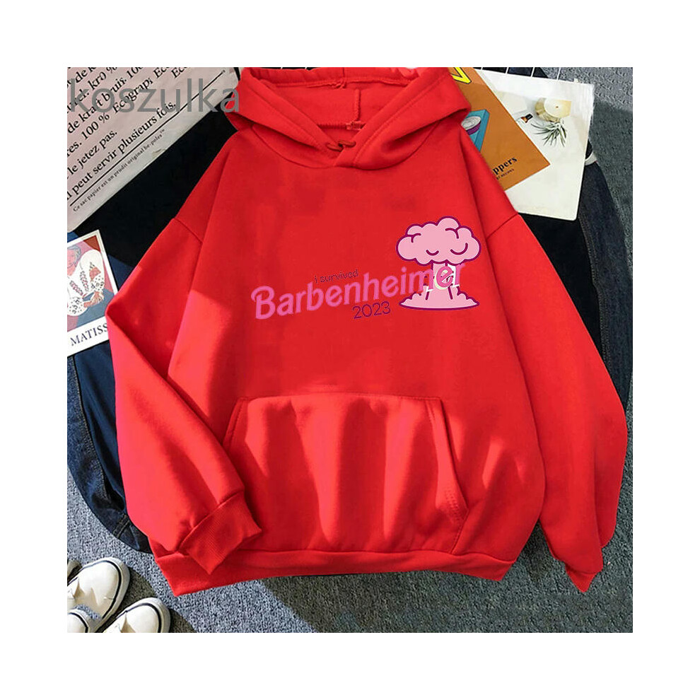 (7556, XXXL) Barbenheimer Oppenheimer Hoodies Printed novely graphic  men/women Hoodies Sweatshirts unisex Pullovers Long Sleeve Streetwear