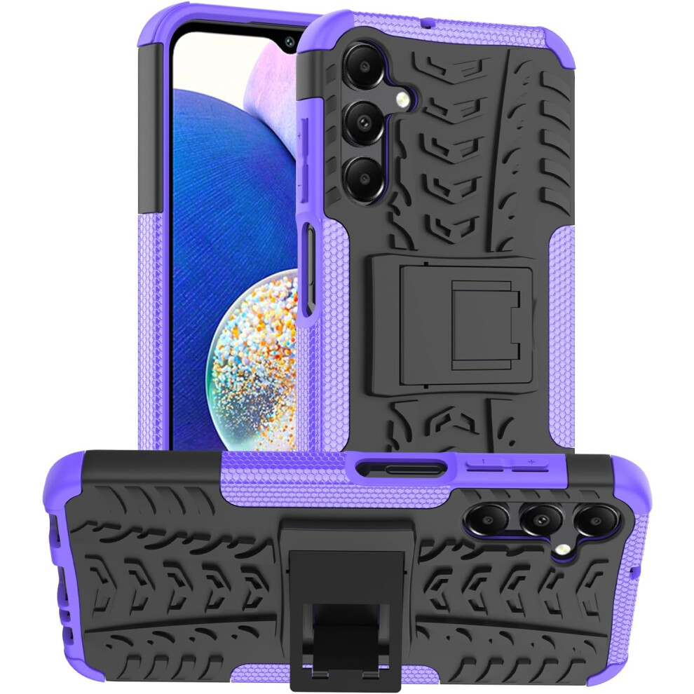 (Purple) Samsung Galaxy A15 5G Shockproof Phone Cover