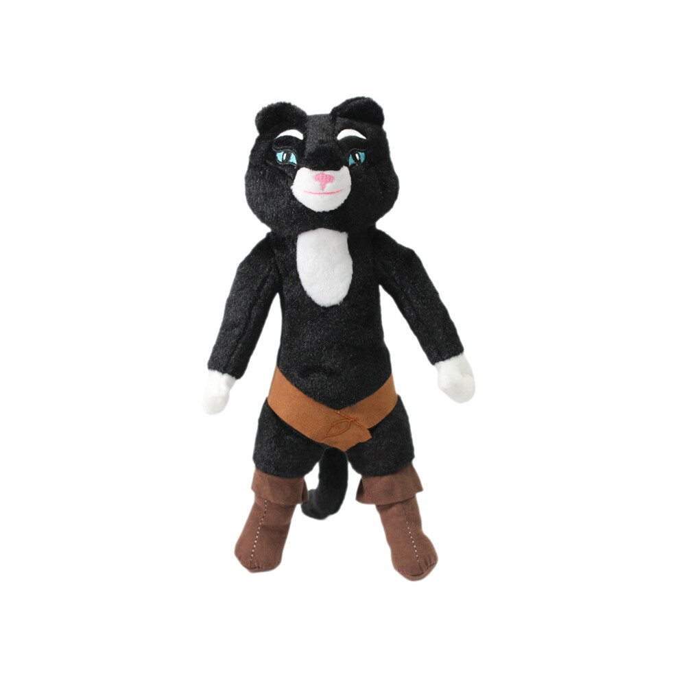 (Black Cat-30CM) Puss In Boots Perrito Kids Plush Toy Stuffed Dolls