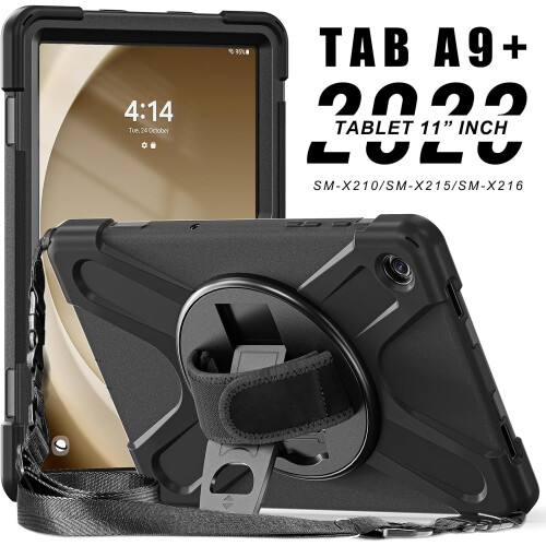 iCatchy Case Samsung Galaxy Tab A9 Plus 11 Inch Shockproof Cover Built-in Screen Protector 1