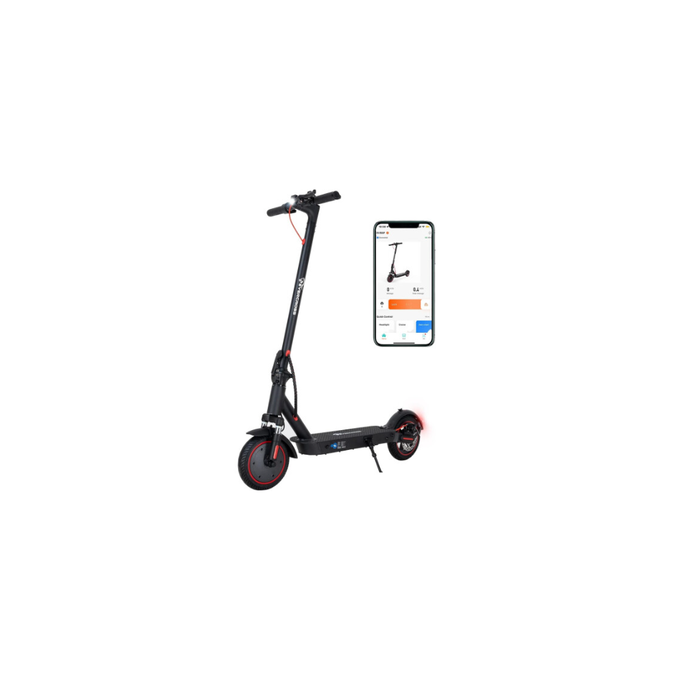 (HITWAY EV10K PRO Electric Scooter App Control, 10'' Foldable 500W E Scooter Adults) Electric Scooter Adult or Kids, Foldable E Scooter