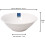 16 Pcs Ceramic Solar White Serving Dinner Set Tableware Salad Plates Bowls Cups 6