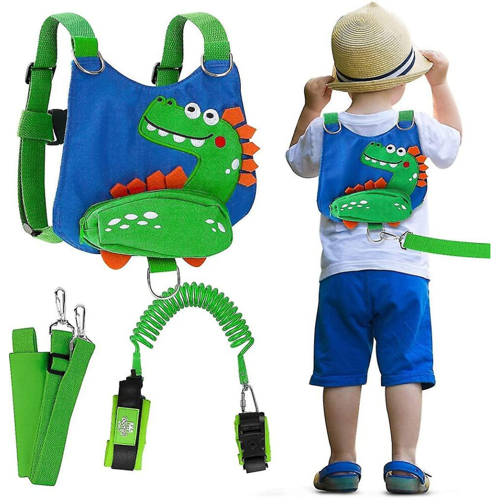 Leash For Kids, 4-in-1 Kids Leash With Anti Lost Wrist, Anti Lost Kids Safety Leash