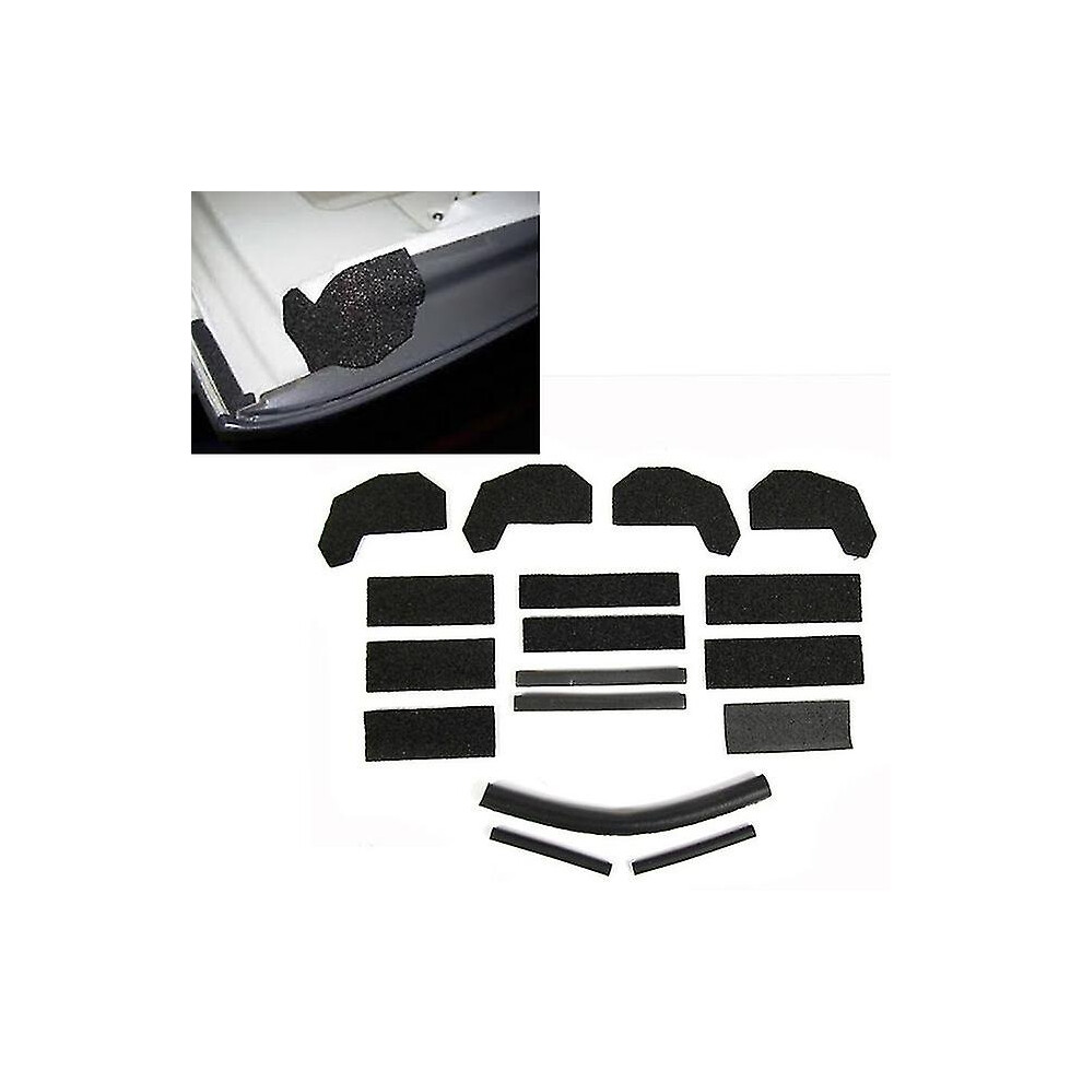 Hard Top Foam Blocker Seal Kit 68026937Ab 13510.70 For Jeep Wrangler Jk 2007-2018 - Interior Door Panels 9158807406547