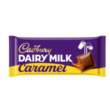 Cadbury Dairy Milk Caramel Chocolate Bar 180g (pack of 2)