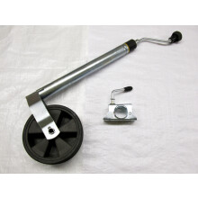Heavy Duty Caravan Jockey Wheel & Clamp 48MM (Nose Weight Gauge)