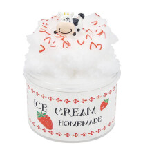 (cow white) Cloudy Fluffy Butter DIY Toy Stretchy & Non-Sticky