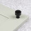 (29mm Knob	) Matt Black Diamond Knurled Solid Brass Bar Handles 1