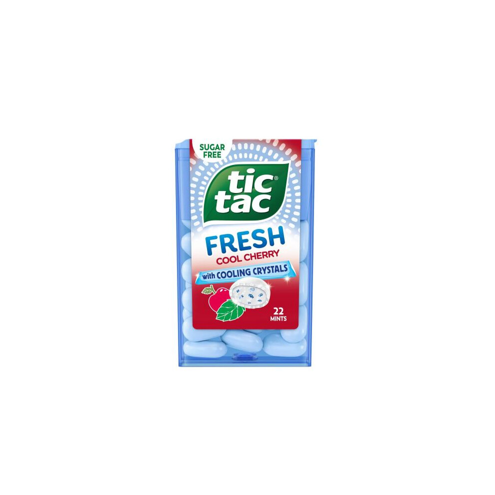 Tic Tac Sugar Free Fresh Cool Cherry 16.4G (Pack of 12)