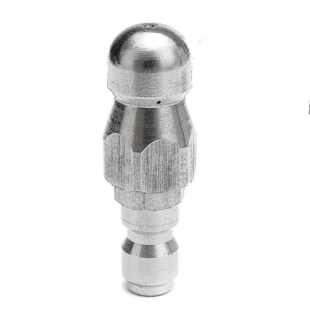 Sewer Pipe Dredging Pressure Washer Rotating Cleaning Nozzle Silver 9033322944920