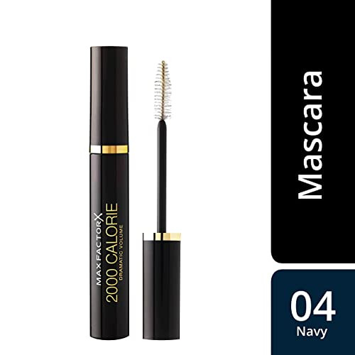 Max Factor 2000 Calorie Dramatic Volume Mascara, 04 Navy, 9 ml (Pack of 1), Packaging May Vary 2
