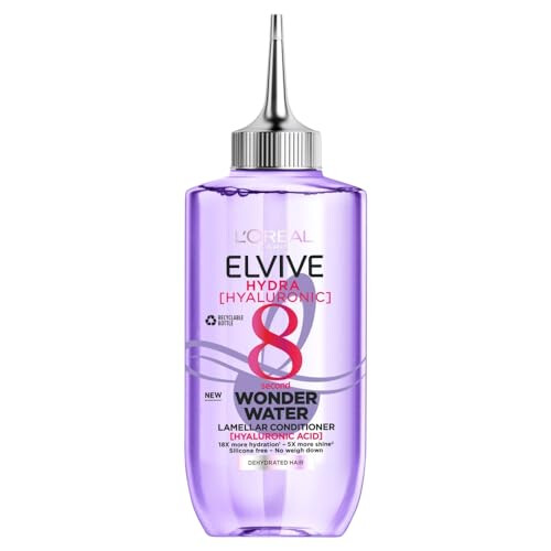 Wonder Water, Liquid Hair Conditioner By Elvive Colour Protect, 8 Second Hair Treatment Damaged, Coloured Hair With Lamellar Technology, 200 Ml